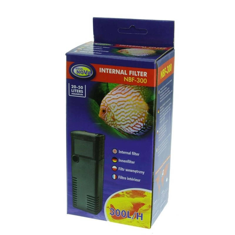

Внутрішній фільтр для акваріума Aqua Nova NBF-300 300л/год (NBF-300)