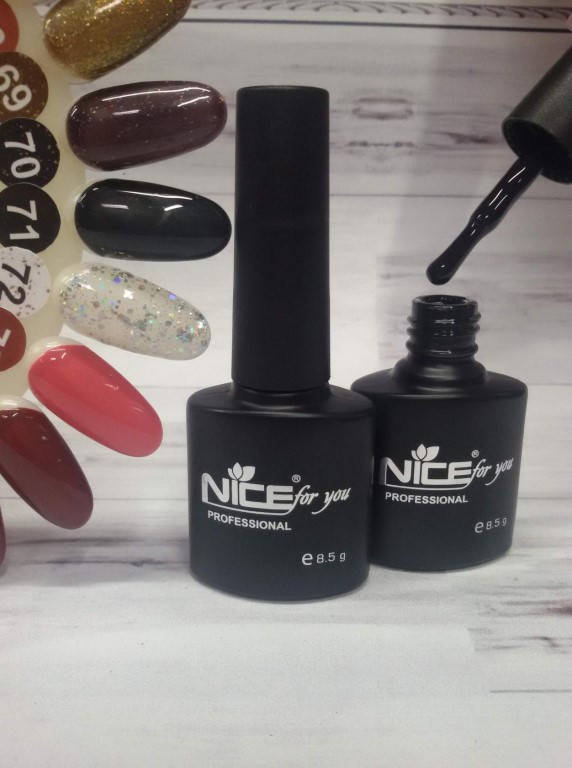 

Гель лак Nice № 71