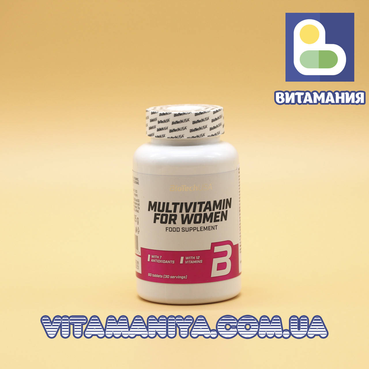 

Мультивитамины для женщин, Multivitamin for Women, 60 таблеток