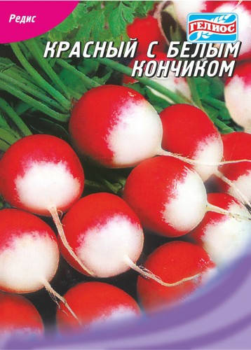 

Семена Редиса Красный с белым кончиком 50 г