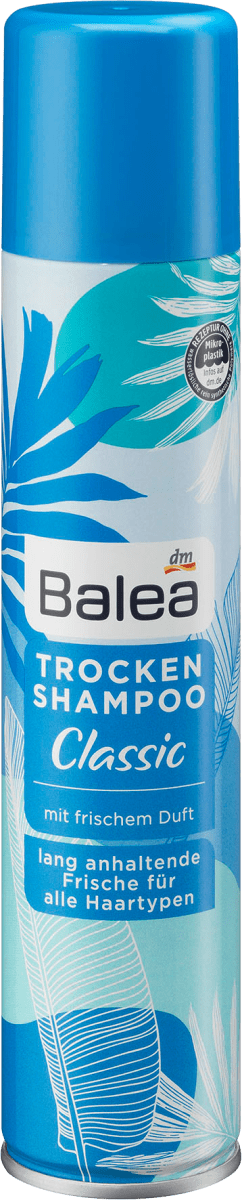 

Сухой шампунь для волос Balea Trockenshampoo Classic, 200 мл.