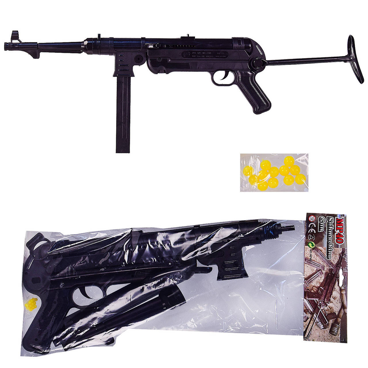 

Автомат MP40 (48шт/2) в пакете 55*22.3см