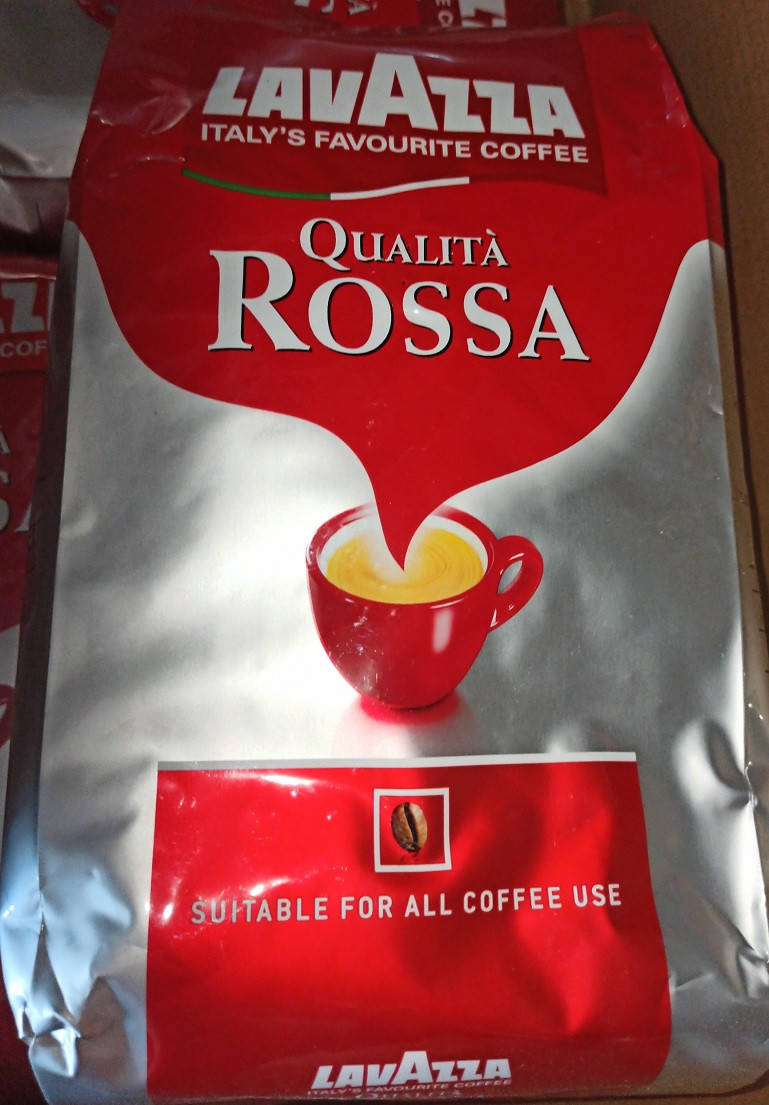 

Кава в зернах Lavazza Qualita Rossa 1кг Лавацца