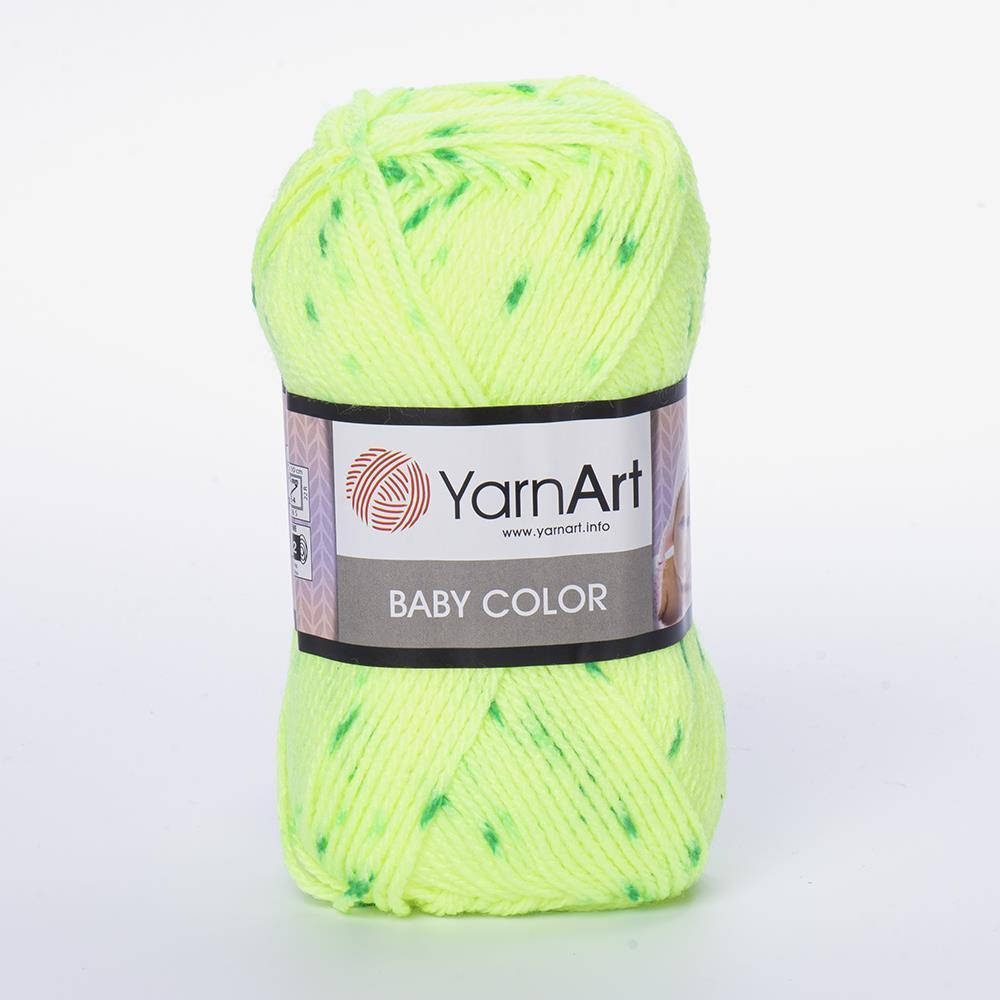 

Пряжа демисезонная детская акриловая YarnArt Baby Color Ярнарт Беби Колор 100% акрил, Турция 274