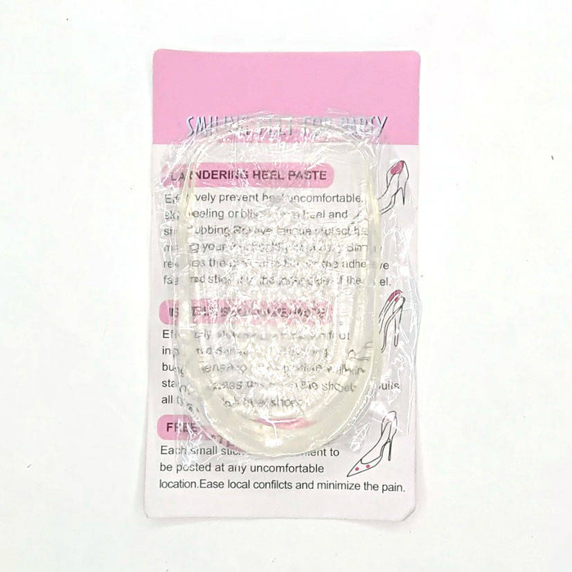 

Вкладыш опорный под пятку. Силиконовый,прозрачный