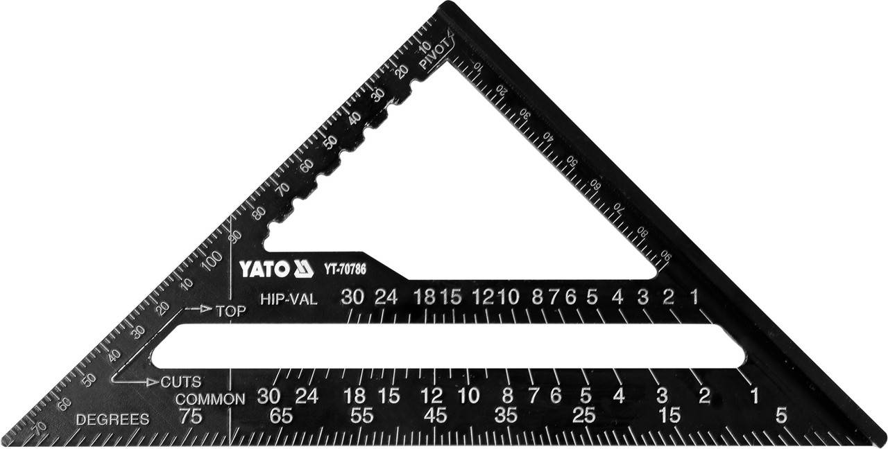 

Угольник 180 мм YATO (YT-70786)