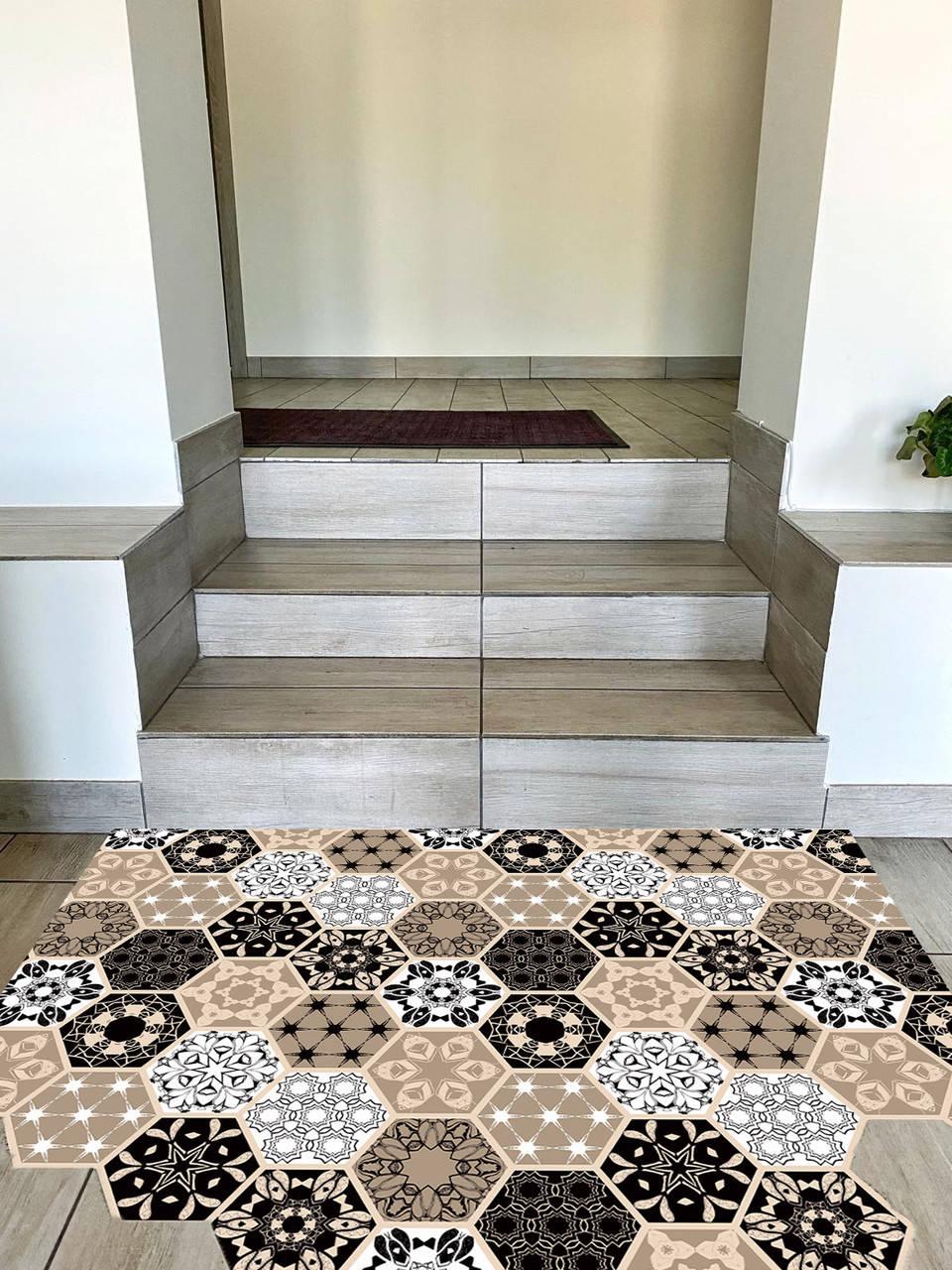 

Коврик "Скандинавская сота" 120см*78см КС-2