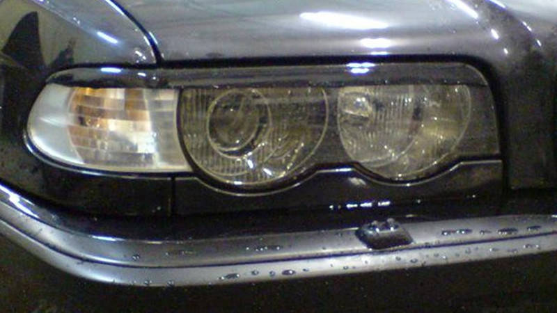

Реснички на БМВ Е38 ( BMW E38), Черный