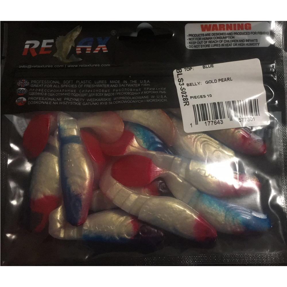 

Силикон Relax Kopyto 3" цвет S028R (10шт.)