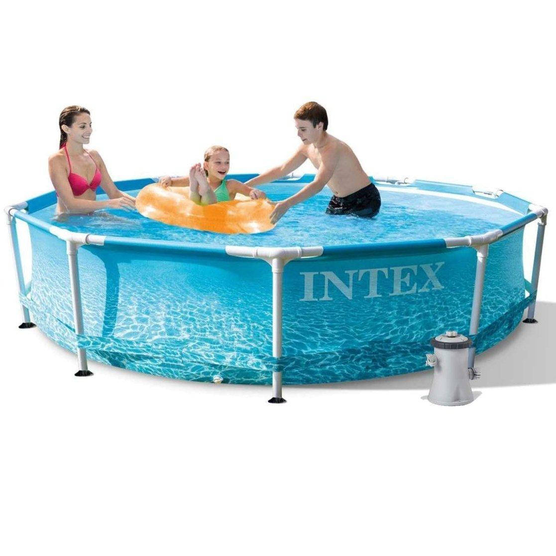 

Каркасный бассейн Intex 28208 Ø 305 х 76 см + ф-р насос 1250 л/час