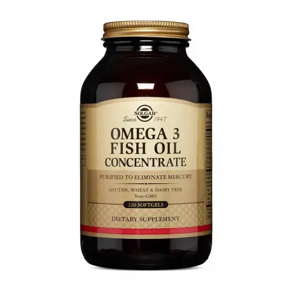 

Рыбий жир Solgar Omega 3 Fish Oil Concentrate 120 softgels