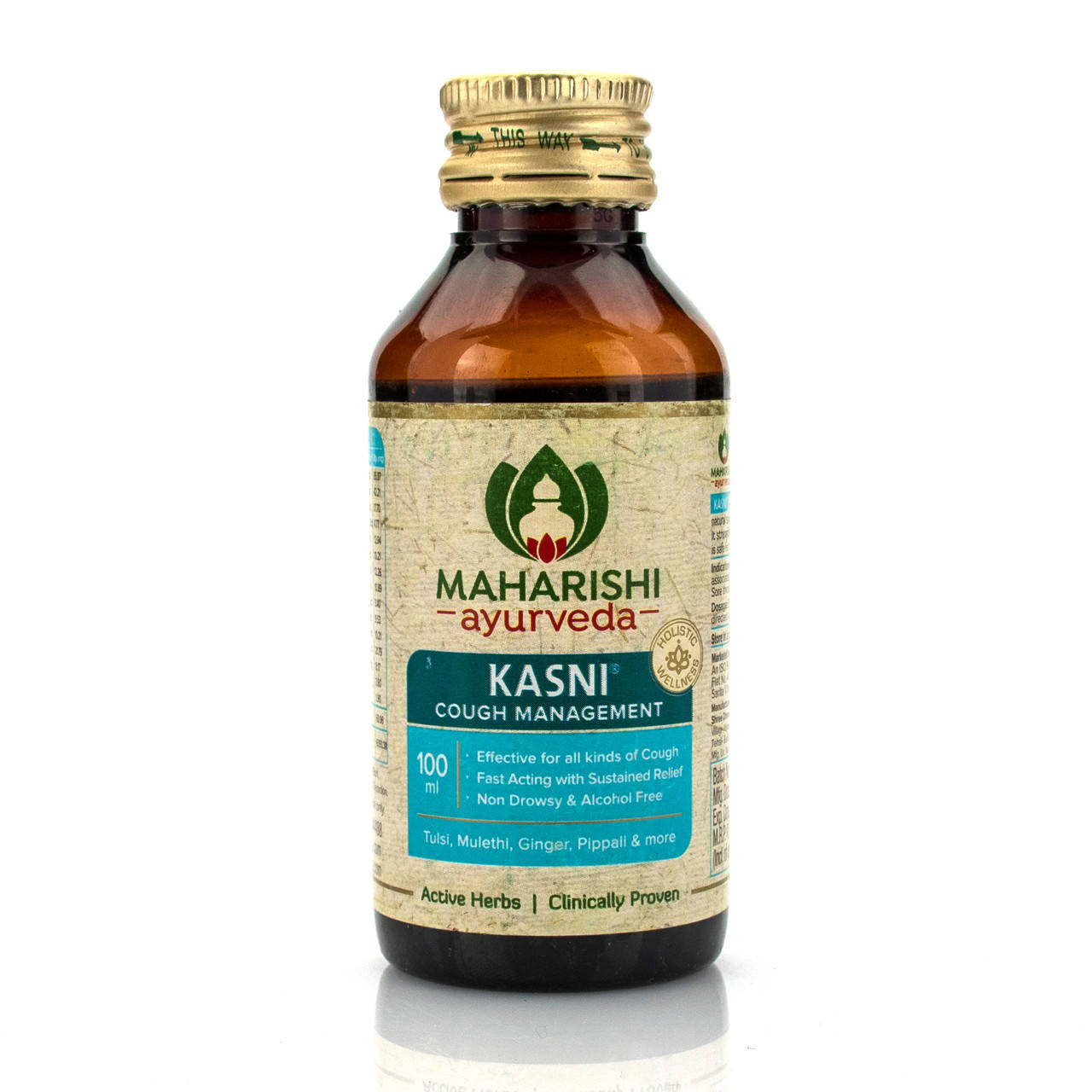 

Касни, Махариши Аюрведа / Kasni Cough Syrup, Maharishi Ayurveda / 100 ml cироп