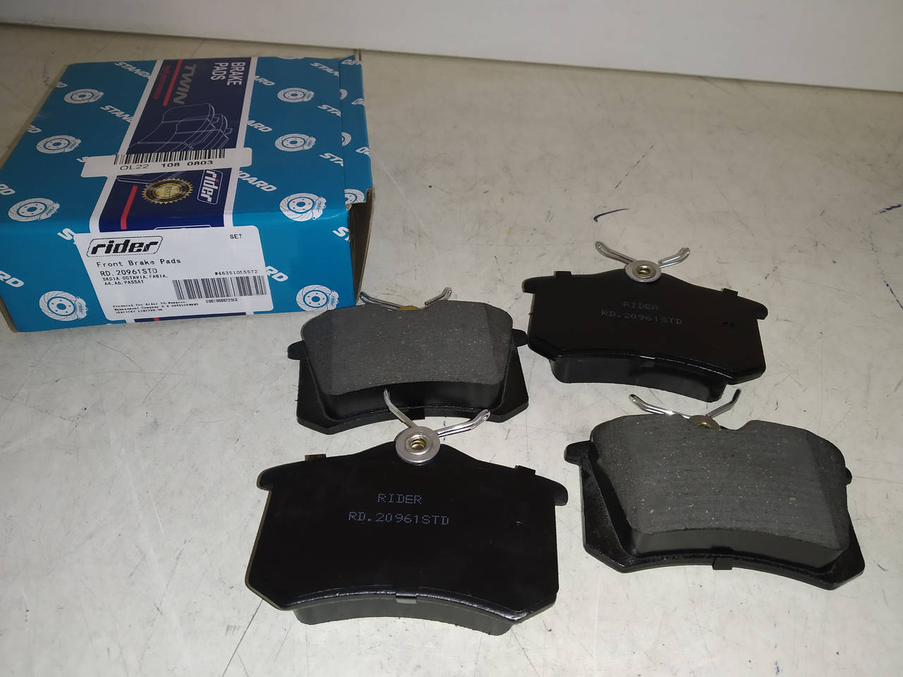 

Колодки тормозные задние AUDI A3 96-03,A4 94-08,A6 97-05,A8 95-02 VW GOLF 91-06,PASSAT 88-05