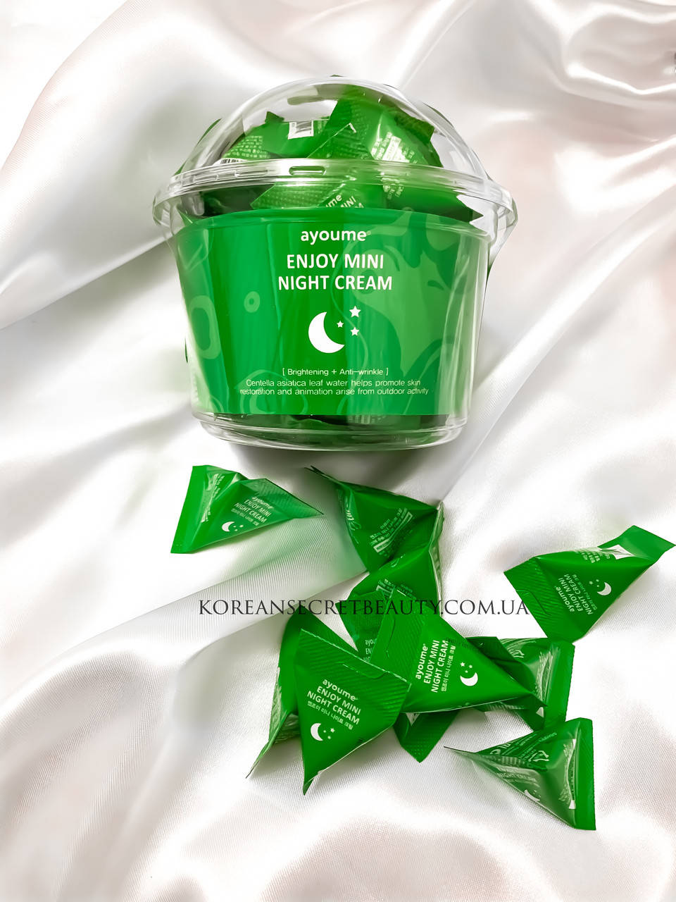 

Ночной крем с центеллой азиатской Ayoume Enjoy Mini Night cream