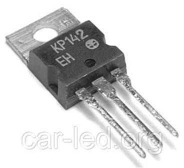 КР142ЕН8А (7809) (9,0V &1,5A) TO-220 позитивний стабілізатор напруги ...