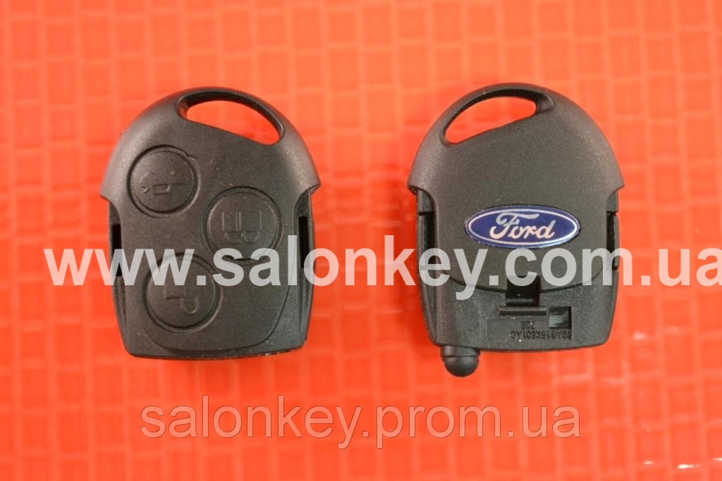 Корпус кнопок для Ford mondeo, focus, fiesta, fusion 3 кнопки Чорний