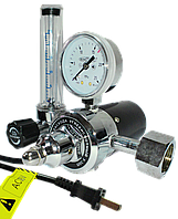 Регулятор газовый У-30П (углекислота) 36 В, подогрев, ротаметр