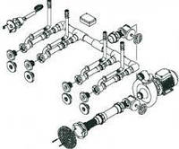 Комплект гiдромасажу Standard 4 фор., 1,5 кВт, WS