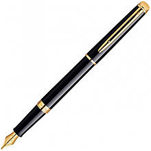 Брендовая ручка перьевая Waterman HEMISPHERE Black FP F 12 053 чёрный