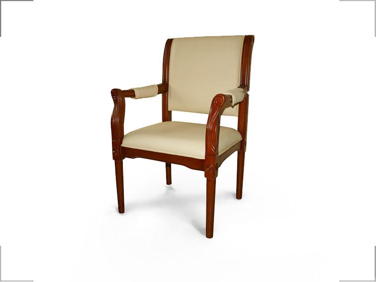 Стілець-крісло Версаль шкіра бежева