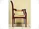 Стілець-крісло Версаль шкіра бежева, фото 3