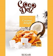 Чипсы кокосовые сладкие "Coco Deli", 30г