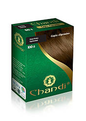 Фарба для волосся Chandi.Серія Органік. Коричневий, 100г