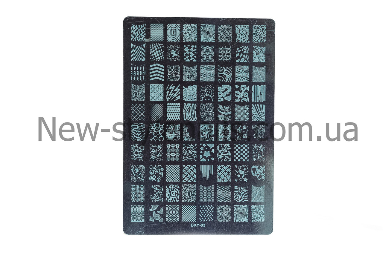 Пластина для стемпинга 20.5*14 см, фото 1
