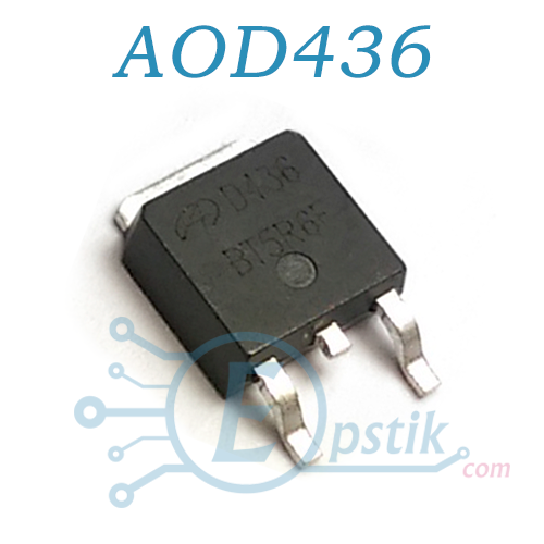 AOD436 (D436), MOSFET Транзистор N-канал TO252