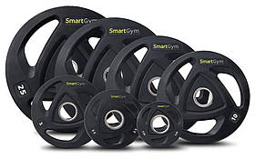 Набор олимпийский штанга SmartGym 182,5kg + HS-1090, фото 3