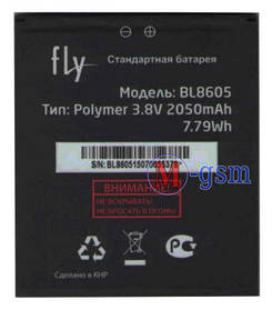 Акумулятор для телефона Fly BL8605 (FS502) (2050 mA/год )
