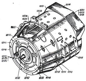 Тяговий Генератор ГП-311Б та комплектуючі