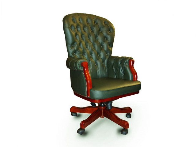 Кресло Честерфилд кожа люкс зеленая от Компании Украинский Стандарт Нужны солидные директорские кресла ― звоните 057-754-71-65 , www.mkus.com.ua
