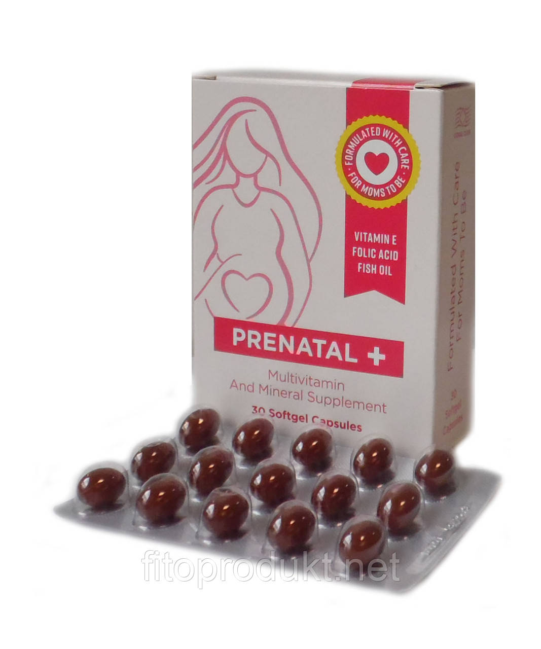 Пренатал+ /Prenatal+ здоров'я матері і дитини 30 капсул