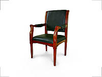 Стул-кресло Версаль кожа зеленая