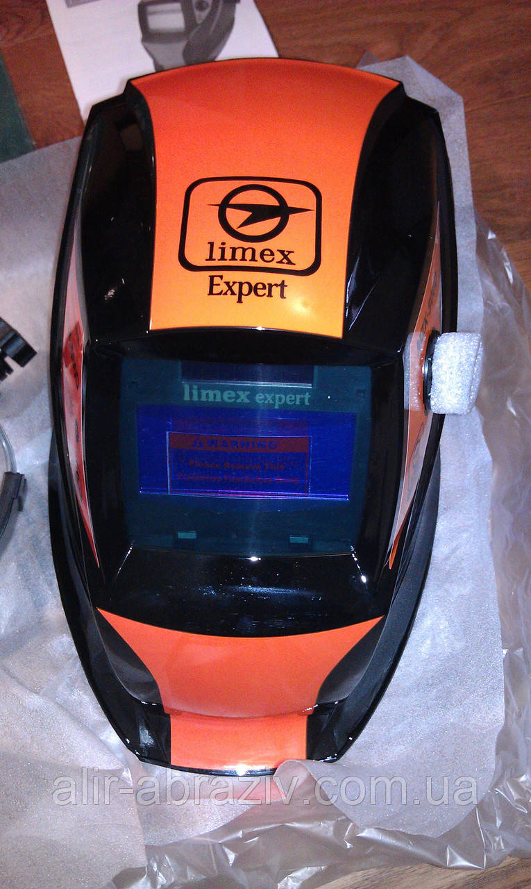 Маска зварювальника "хамелеон" "Limex Expert MZK-350D, фото 1