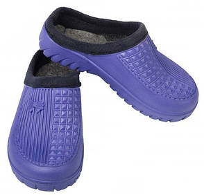 Жіноче сабо-калоші на хутрі, фото 3