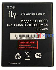 Акумулятор для телефона Fly BL8009 (FS451) (1800 mA/год )