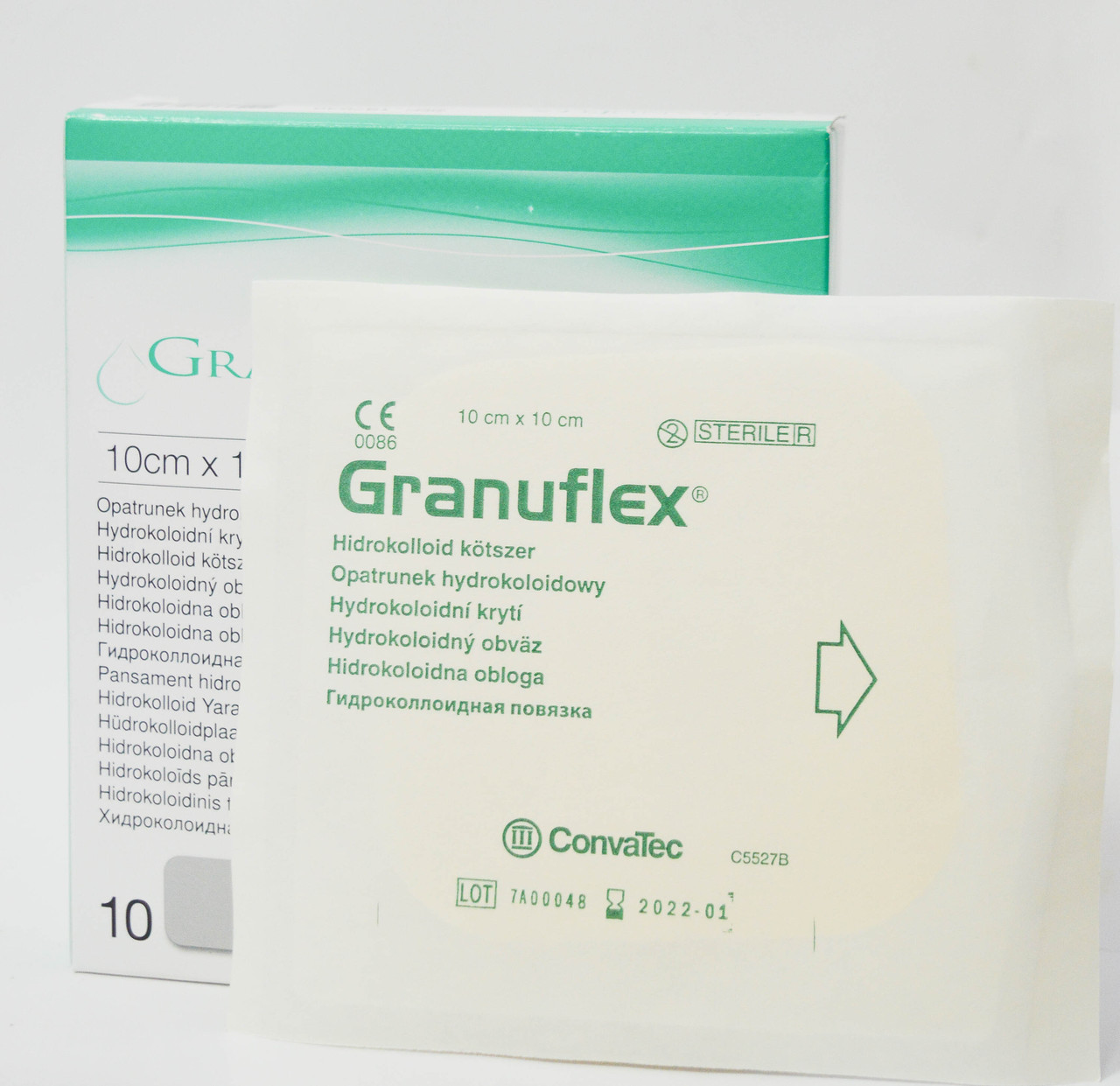 Granuflex (Грануфлекс) 10х10см - Повязка гидроколлоидная - фото 2 - id-p448463978