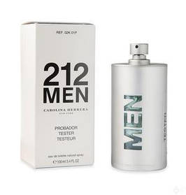 Мужская парфюмерия тестер Carolina Herrera 212 Mens 100 ml Tester