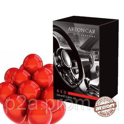 Areon Car Perfume 100ml Glass Red