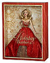Лялька Барбі Колекційна Святкова 2014 Barbie Collector Holiday BDH13, фото 4