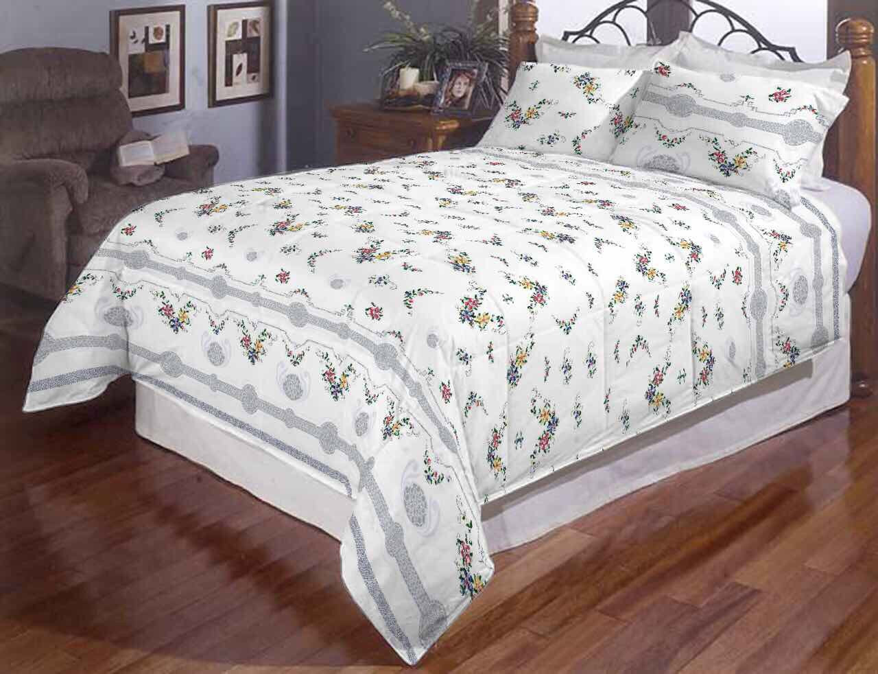 Сімейна постільна білизна Дрібні квіточки Gold