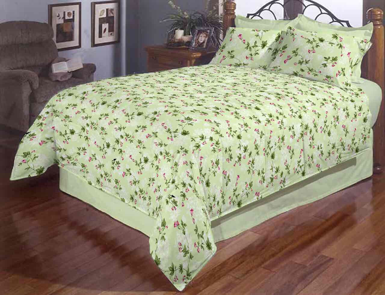 Семейное постельное белье Растения Gold