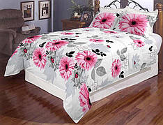 Постельное белье двуспальное Хризантема Gold