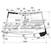 Лобовое стекло VOLKSWAGEN PHAETON 4D SED 2011-up