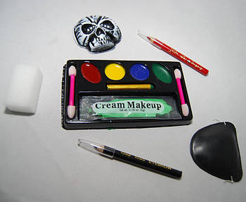 Фарба для обличчя — грим "Вампірський набір" — палітра фарб для вашого образу!