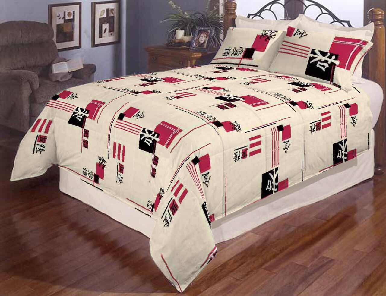 Постільна білизна двоспальне Ієрогліфи Gold