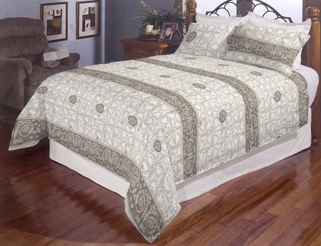 Постільна білизна двоспальне Маленькі кола Gold