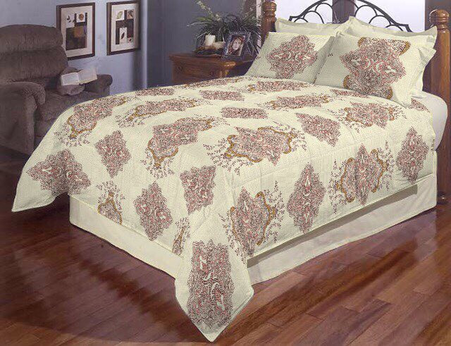 Белье постельное Евро размера Ренессанс Gold